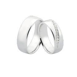 Alianças De Prata - JHR-0028 - Alianças Zap