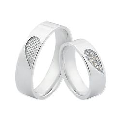 Alianças De Prata - JHR-0030 - Alianças Zap