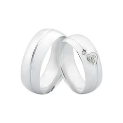 Alianças De Prata - JHR-0031 - Alianças Zap