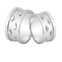 Alianças De Prata - JHR-0012 - Alianças Zap