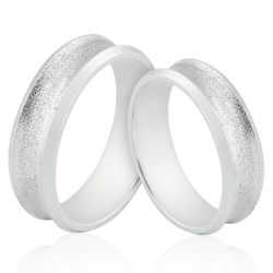 Alianças De Prata - JHR-0002 - Alianças Zap