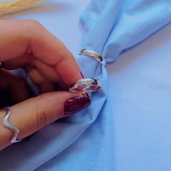 Kit Par De Alianças e Solitário De Prata - JHR-011... - Alianças Zap