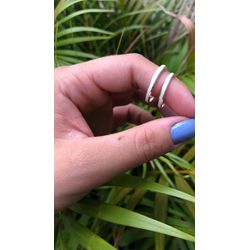 Kit Par De Alianças e Solitário De Prata - JHR-012... - Alianças Zap