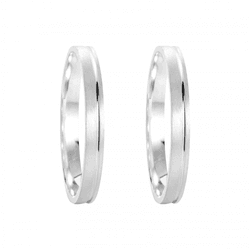 Kit Par De Alianças e Solitário De Prata - JHR-013... - Alianças Zap