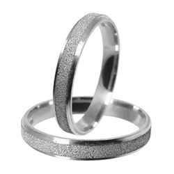 Kit Par De Alianças e Solitário De Prata - JHR-019... - Alianças Zap