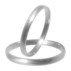 Kit Par De Alianças e Solitário De Prata - JHR-019... - Alianças Zap