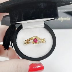 Anel de Formatura em Ouro 18k - NEM - ALIANÇAS RAINHA VIRTUAL 