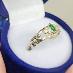 Anel de Formatura em Ouro 18k PEDRA NATURAL - CH32... - ALIANÇAS RAINHA VIRTUAL 