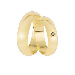 Aliança Em Ouro Para Casamento - CB-65 - Alianças da Fabrica 