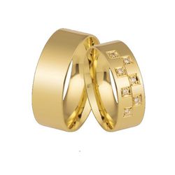 Aliança Em Ouro - CB-73 - Alianças da Fabrica 