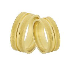 Aliança Em Ouro Para Casamento - F-69 - Alianças da Fabrica 