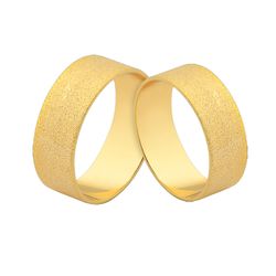Alianças De Ouro Diamantadas - J-500 - Alianças da Fabrica 