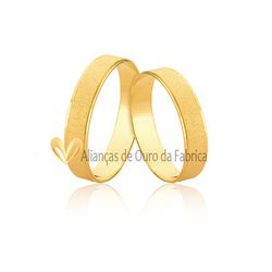 Aliança Para Casamento Em Ouro - JE-610 - Alianças da Fabrica 