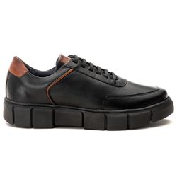 Sapatenis Bangkok Elástico All Black - Logaly 