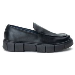 Sapatenis Loafer Bangkok All black - Logaly 