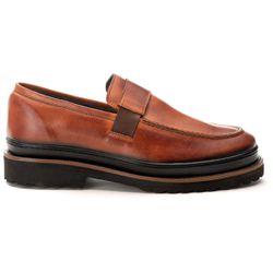Sapato Loafer Katar Castor - Logaly 