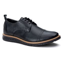 Sapato Masculino Derby Elite All Black - Logaly 