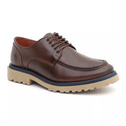 Sapato Masculino Casual Tratorado Viena Mouro - Logaly 