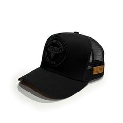 Boné Trucker ALL FARM All Black - BN001-001 - ALL FARM STORE