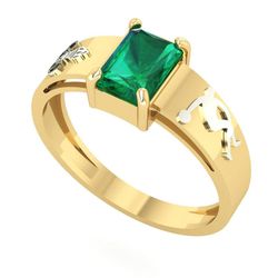 Anel em ouro 18k com pedra 6g - 1110 - Almeida Prada