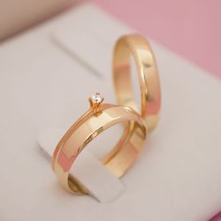 Aliança Ouro 18K - Modelo Poly - ARDN0 - Almeida Prada