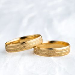 Aliança em Ouro 18k - Modelo Zili - AO004 - Almeida Prada