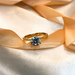 Solitário Em Ouro18k - Modelo Malva - SEO002 - Almeida Prada
