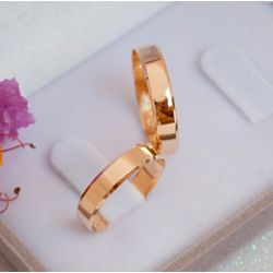 ALIANÇA DE OURO 18K - Modelo Belinda - ACO01002 - Almeida Prada