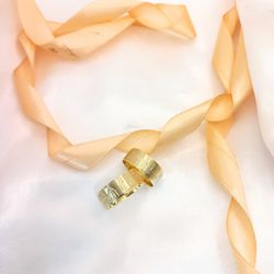 Aliança em Ouro - Modelo Strelina - AO0100 - Almeida Prada