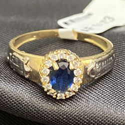 Anel de formatura em ouro 18k com 3.2 gramas com 1... - Almeida Prada