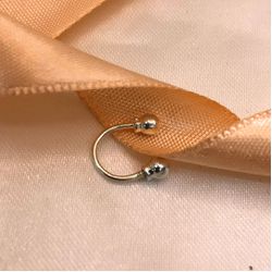 Pircing em Prata - Modelo Ferradura Tradicional - ... - Almeida Prada
