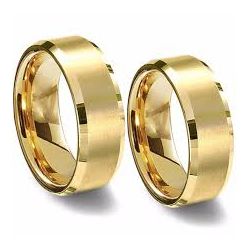 Aliança em Ouro - Modelo Ilu - ACO00984 - Almeida Prada