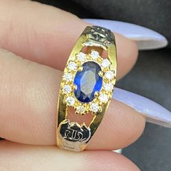 Anel de formatura em ouro 18 k com 2.5 gramas com ... - Almeida Prada