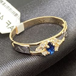 Anel de formatura em ouro 18k com 1,8 com seis ped... - Almeida Prada