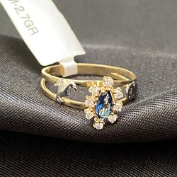 Anel de formatura em ouro 18k com 2.7 gramas com 8... - Almeida Prada