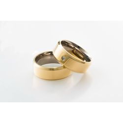 Aliança Ouro 18k 750 E Prata 950 - Modelo Moana - ... - Almeida Prada