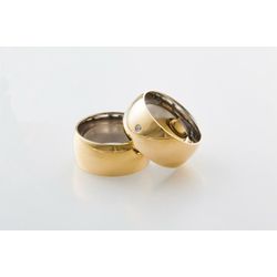 Aliança Ouro 18k 750 E Prata 950 - Modelo Kéfera -... - Almeida Prada