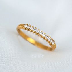 APARADOR OURO 18K MODELO ALISSON - ARN1 - Almeida Prada