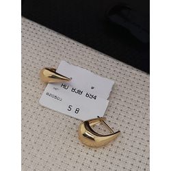 Brinco ouro 18k de argola reforçada - 1059 - Almeida Prada