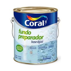 Fundo Preparador Incolor 3,6L Coral - Alpha Tintas