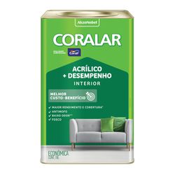 Coralar Mais Desempenho 18L Coral - Alpha Tintas