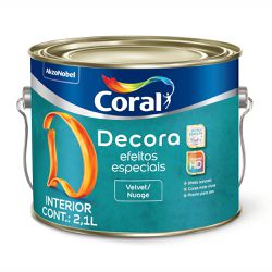 Decora Efeitos Especiais Velvet/Nuage 2,1L Coral - ALPHATIN
