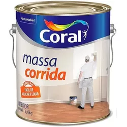 Massa Corrida 5,7kg Coral - ALPHATIN