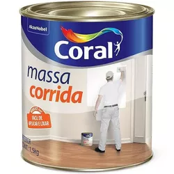 Massa Corrida 1,5kg Coral - ALPHATIN