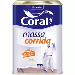 Massa Corrida 25kg Coral - ALPHATIN