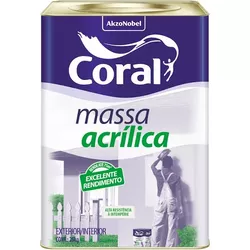 Massa Acrílica 25Kg Coral - ALPHATIN