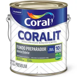 Coralit Fundo Preparador Balance 3,6L Coral - ALPHATIN