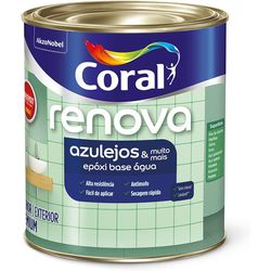 Renova Azulejo Epóxi Base Água 900ml Coral - ALPHATIN