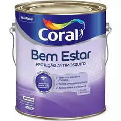 Verniz Bem Estar Proteção Antimosquito 3,6L Coral - ALPHATIN