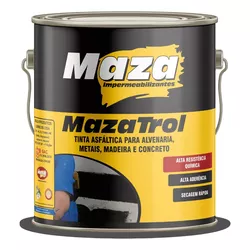 MazaTrol Tinta Asfáltica 3,6L Maza - ALPHATIN
